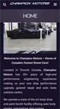 Mobile Screenshot of championmotors.ca